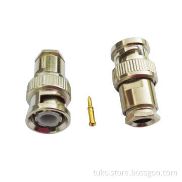 BNC connector for RG58 with adapter